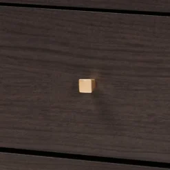 Dark And Gold Wood 3-Pc. Dresser Set-Kirkland's Home Store