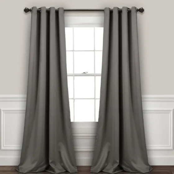 Dark Blackout Curtain Panel Set, 95 In.-Kirkland's Home Online