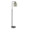 Dark Bronze And Mercury Glass Floor Lamp-Kirkland's Home Discount