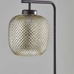 Dark Bronze And Mercury Glass Floor Lamp-Kirkland's Home Discount