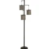 Dark Bronze And Rattan 3-Arm Floor Lamp-Kirkland's Home Hot