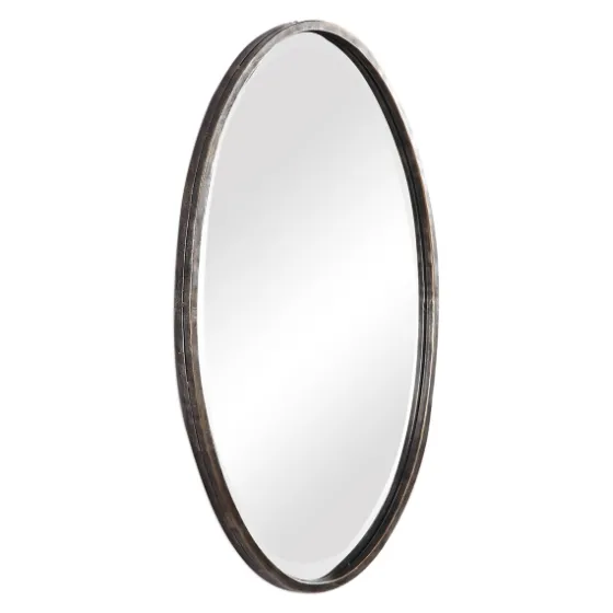 Dark Bronze Framed Wall Mirror-Kirkland's Home Clearance