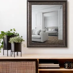 Dark Bronze Rectangular Frame Wall Mirror-Kirkland's Home Flash Sale