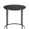 Dark Bronze Rounded Metal Accent Table-Kirkland's Home Hot