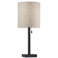 Dark Bronze Square Base Table Lamp-Kirkland's Home Online