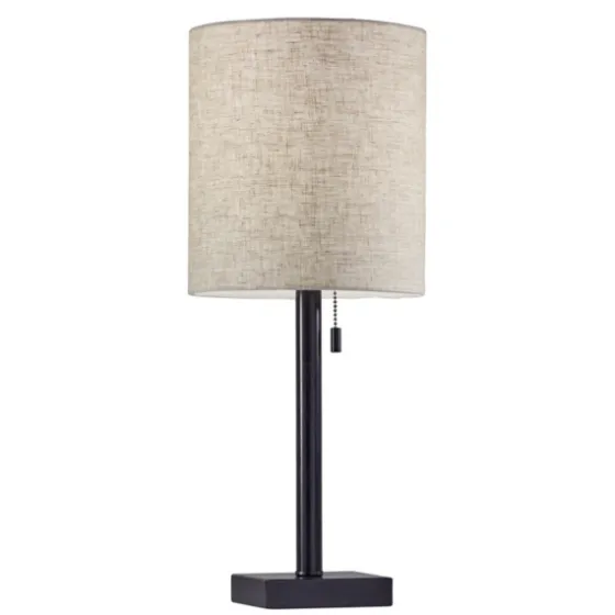 Dark Bronze Square Base Table Lamp-Kirkland's Home Online