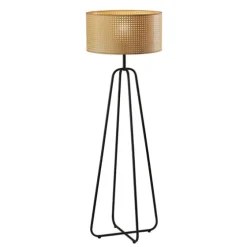Dark Bronze Webbed Shade Floor Lamp-Kirkland's Home Best Sale