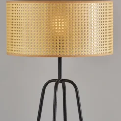 Dark Bronze Webbed Shade Floor Lamp-Kirkland's Home Best Sale