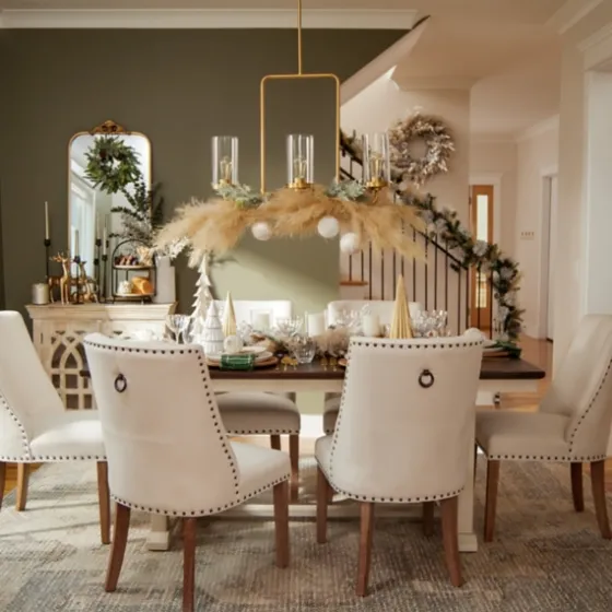 Dark Brown And Ivory Jackson Dining Table-Kirkland's Home Cheap