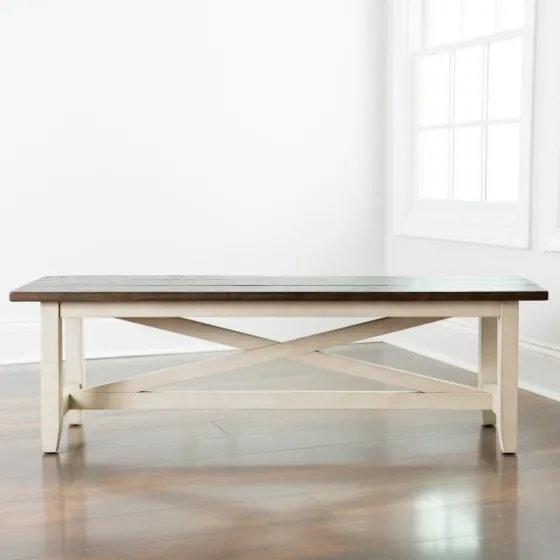 Dark Brown And Jackson Dining Bench-Kirkland's Home Flash Sale