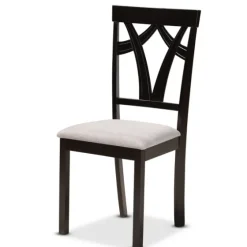 Dark Brown Wood Tripod Table 5-Pc. Dining Set-Kirkland's Home Store