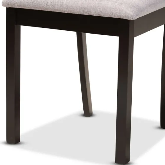 Dark Brown Wood Tripod Table 5-Pc. Dining Set-Kirkland's Home Store