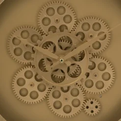 Dark Gold Exposed Gearwork Wall Clock-Kirkland's Home Fashion