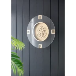 Dark Gold Exposed Gearwork Wall Clock-Kirkland's Home Fashion