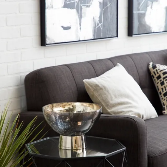 Dark Gray Aluminum Decorative Bowl-Kirkland's Home Hot