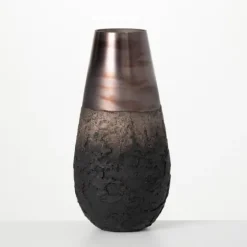 Dark Iridescent Glass Vase, 12 In.-Kirkland's Home Hot