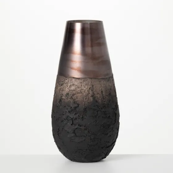 Dark Iridescent Glass Vase, 12 In.-Kirkland's Home Hot