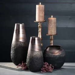 Dark Iridescent Glass Vase, 12 In.-Kirkland's Home Hot