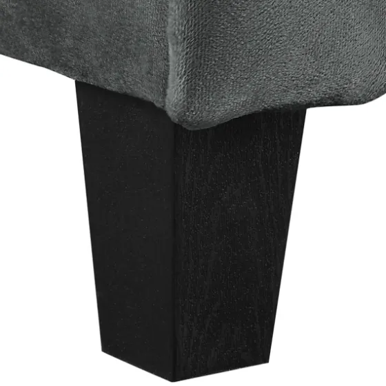 Dark Kelly Microfiber Rolled Arm Chair-Kirkland's Home Outlet