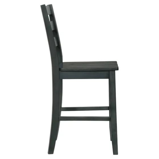 Dark Ladder Counter Stools, Set Of 2-Kirkland's Home Outlet