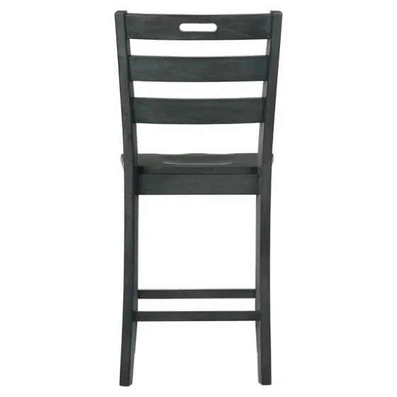 Dark Ladder Counter Stools, Set Of 2-Kirkland's Home Outlet