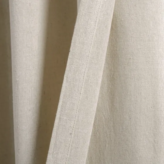 Dark Linen Lace Curtain Panel Set, 84 In.-Kirkland's Home Flash Sale