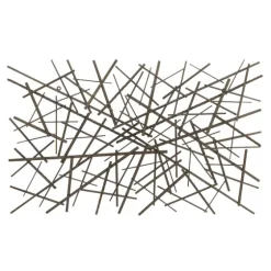 Dark Metal Abstract Scattered Wall Sculpture-Kirkland's Home Hot