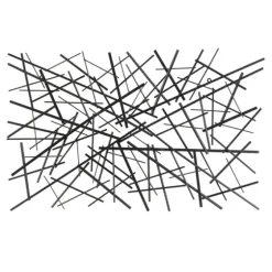 Dark Metal Abstract Scattered Wall Sculpture-Kirkland's Home Hot