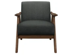 Dark Mid-Century Hazel Frame Accent Chair-Kirkland's Home Fashion