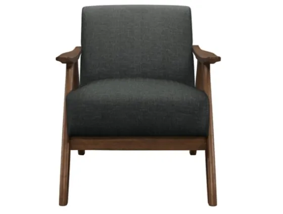 Dark Mid-Century Hazel Frame Accent Chair-Kirkland's Home Fashion
