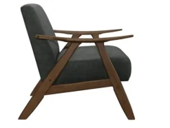 Dark Mid-Century Hazel Frame Accent Chair-Kirkland's Home Fashion