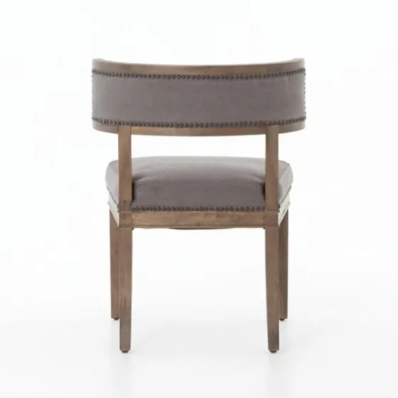 Dark Moon Canvas Upholstered Dining Chair-Kirkland's Home Sale