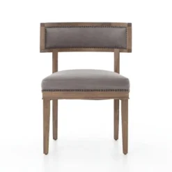 Dark Moon Canvas Upholstered Dining Chair-Kirkland's Home Sale