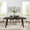 Dark Oak Wood Rustic Dining Table-Kirkland's Home Online