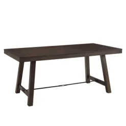 Dark Oak Wood Rustic Dining Table-Kirkland's Home Online