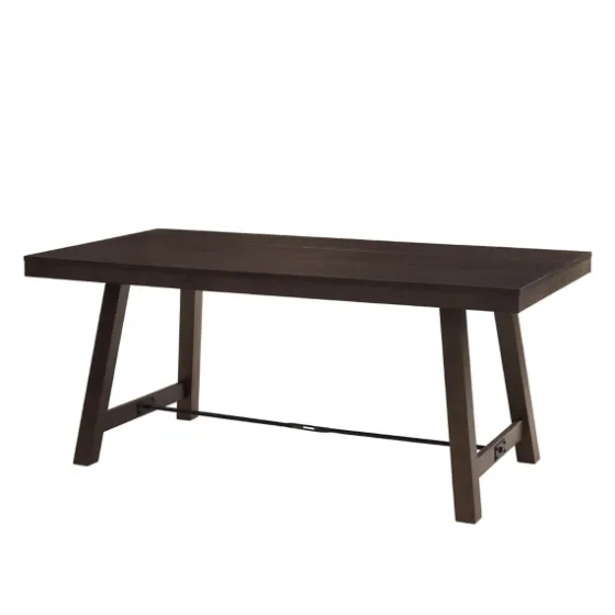 Dark Oak Wood Rustic Dining Table-Kirkland's Home Online