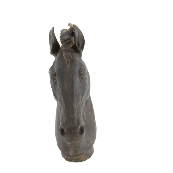 Dark Polystone Horse Head Statue-Kirkland's Home Best Sale