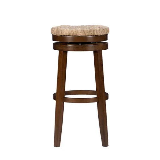 Dark Seagrass Swivel Bar Stool-Kirkland's Home Sale