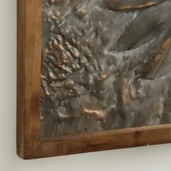 Dark Silver Metal Sunburst Wood Frame Wall Plaque-Kirkland's Home Sale