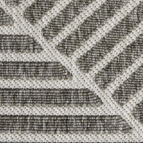 Dark Square Diamond Outdoor Area Rug, 5X7-Kirkland's Home Best Sale