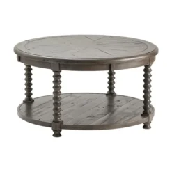 Dark Turned Legs Cofee Table-Kirkland's Home Cheap