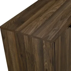 Dark Walnut Bar Cabinet With Wine Storage-Kirkland's Home Best