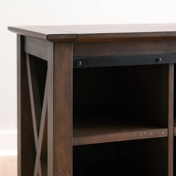Dark Walnut Jackson Cabinet-Kirkland's Home Online