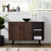 Dark Walnut Mid-Century Console Table-Kirkland's Home Best Sale