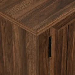 Dark Walnut Modern Farmhouse Tv Stand-Kirkland's Home Sale