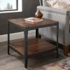 Dark Walnut 2-Tier Accent Tables, Set Of 2-Kirkland's Home New