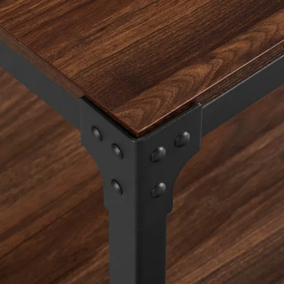 Dark Walnut 2-Tier Accent Tables, Set Of 2-Kirkland's Home New