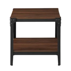 Dark Walnut 2-Tier Accent Tables, Set Of 2-Kirkland's Home New