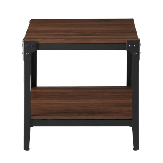 Dark Walnut 2-Tier Accent Tables, Set Of 2-Kirkland's Home New