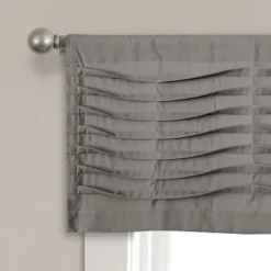 Dark Wave Pattern Valance-Kirkland's Home Cheap
